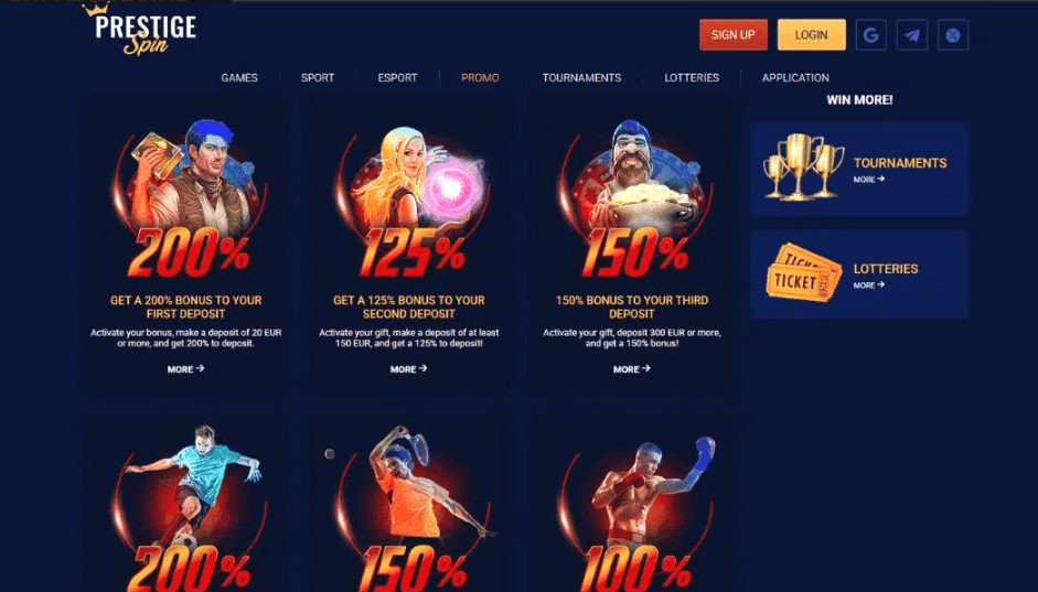 Overview of casino bonus offers and promotions